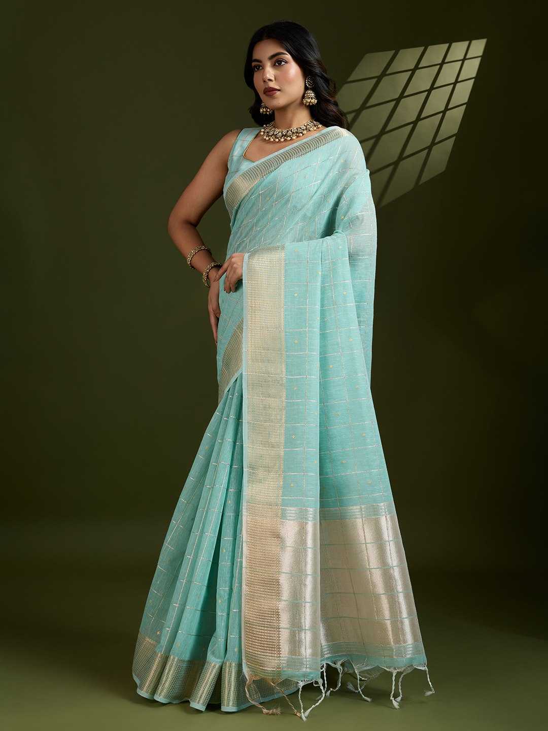 Ynf Tissue Silk KESH532 STUDIO Sarees Wholesale Tissue Silk Saree Gota Patti Sarees Embroidered Sarees Manufacturer
