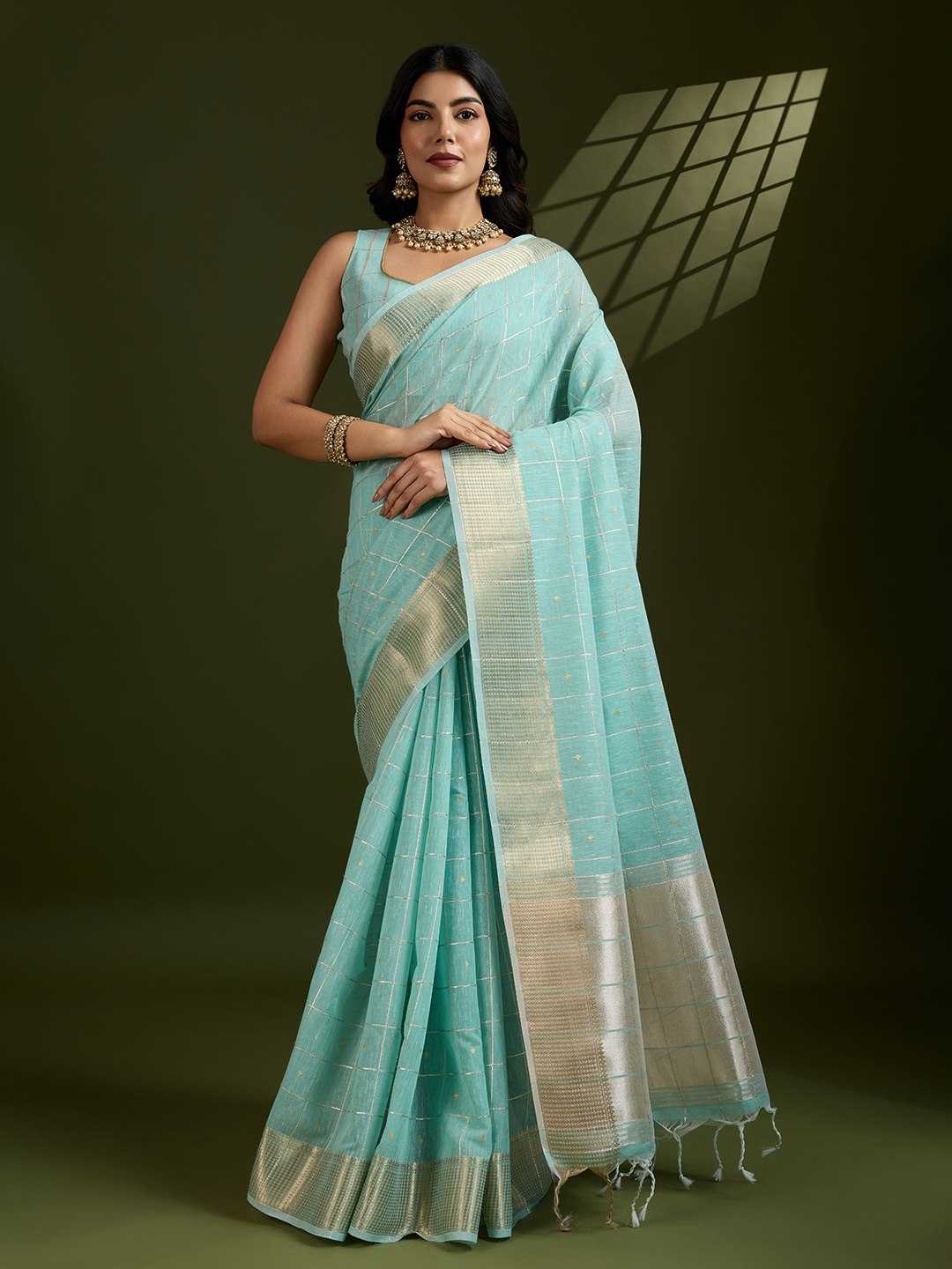 Ynf Tissue Silk KESH532 STUDIO Sarees Wholesale Tissue Silk Saree Gota Patti Sarees Embroidered Sarees Manufacturer