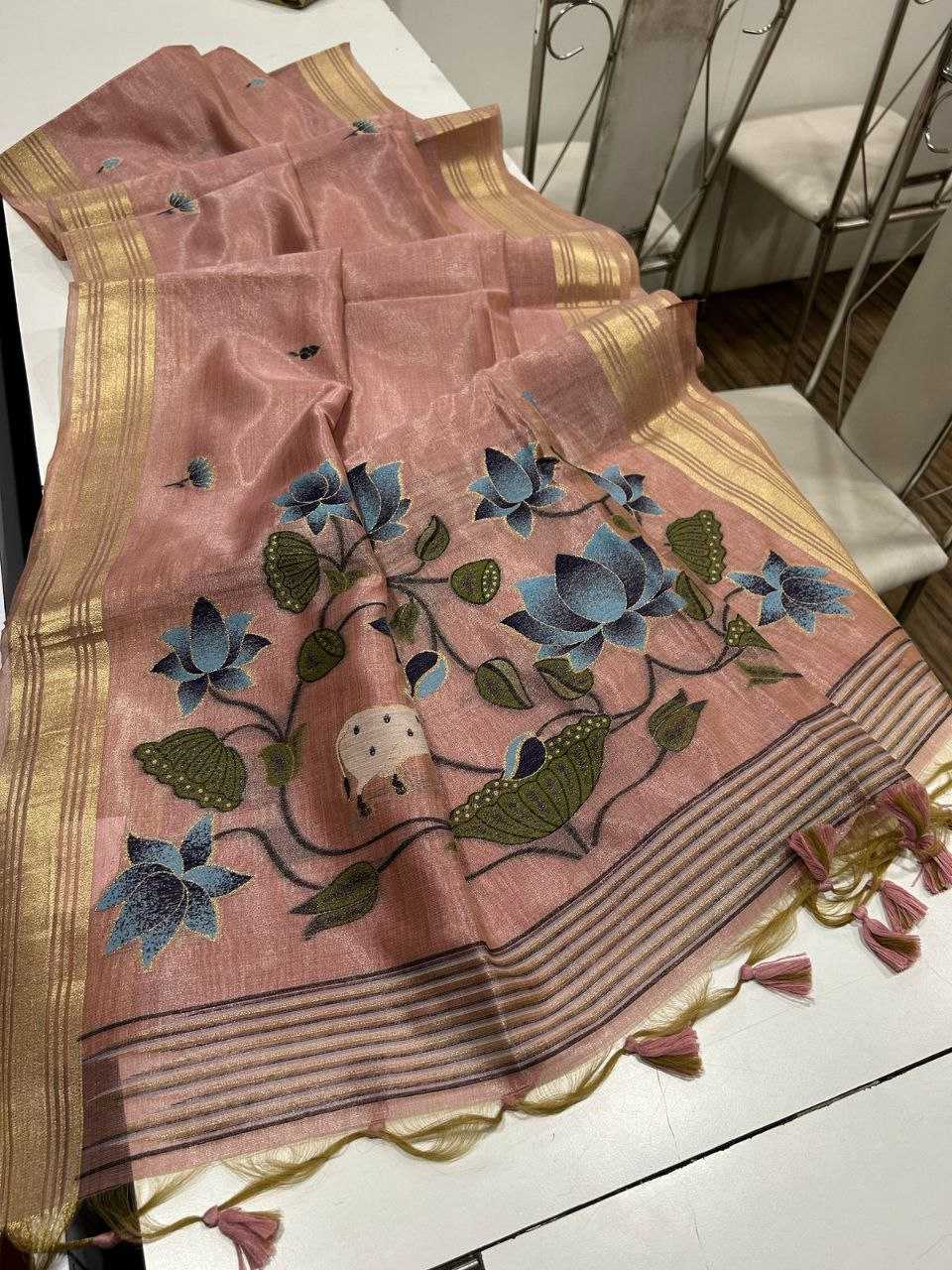 Ynf Tissue Silk KESH532 TISSUE SILK 2 Sarees Wedding Collections Festive Collections Wholesale Tissue Silk Saree Zari Border Sarees Traditional Sarees Manufacturer