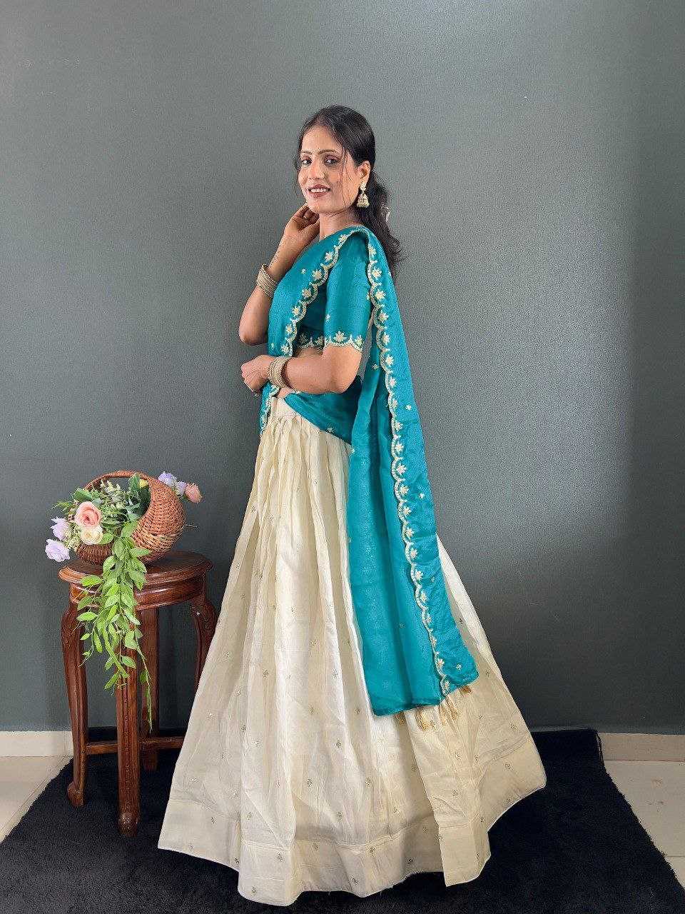 Ynf Tissue Silk KESH554 Kalini Lehengas Wholesale Embroidered Lehenga Manufacturer
