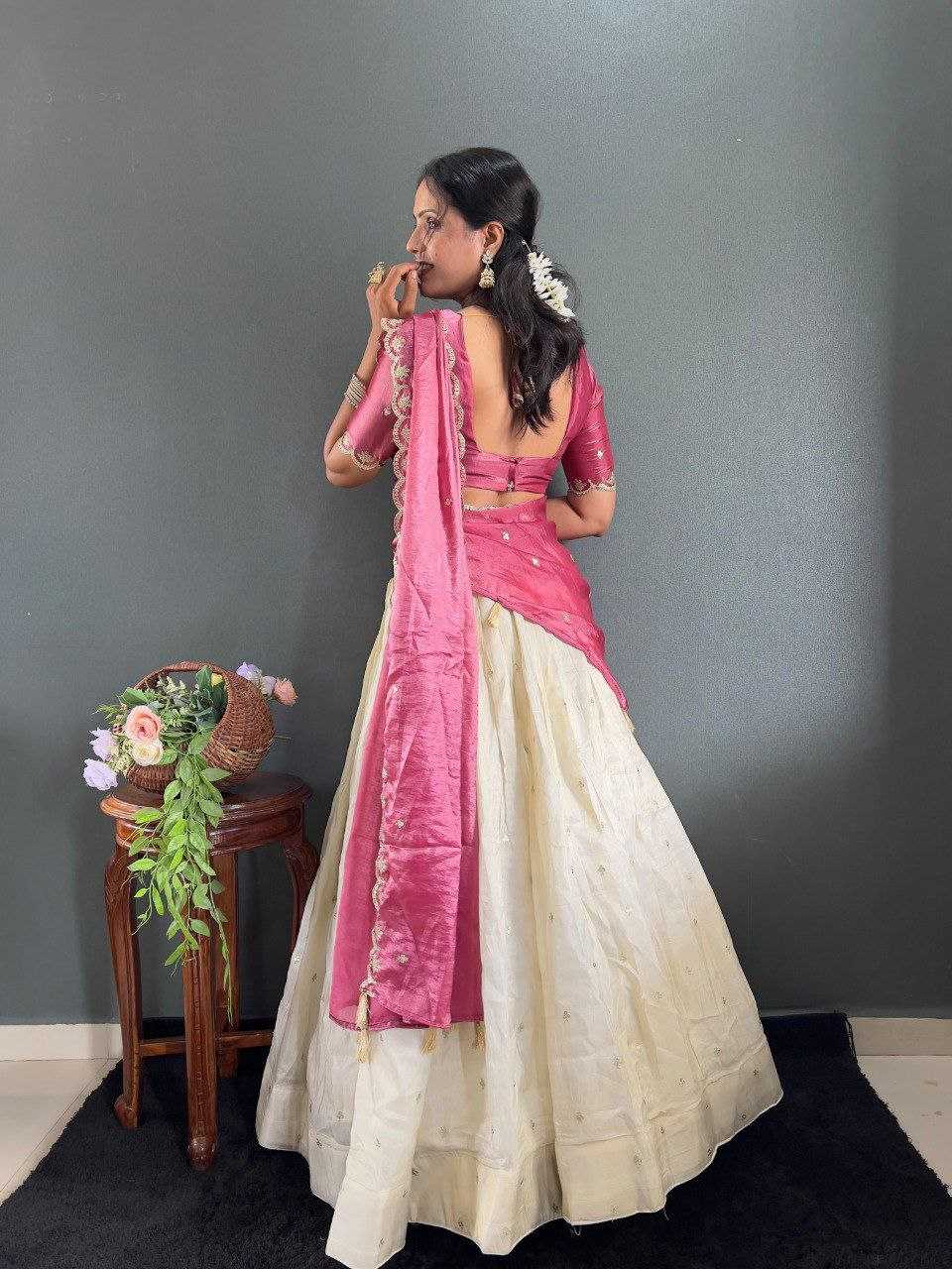Ynf Tissue Silk KESH554 Kalini Lehengas Wholesale Embroidered Lehenga Manufacturer