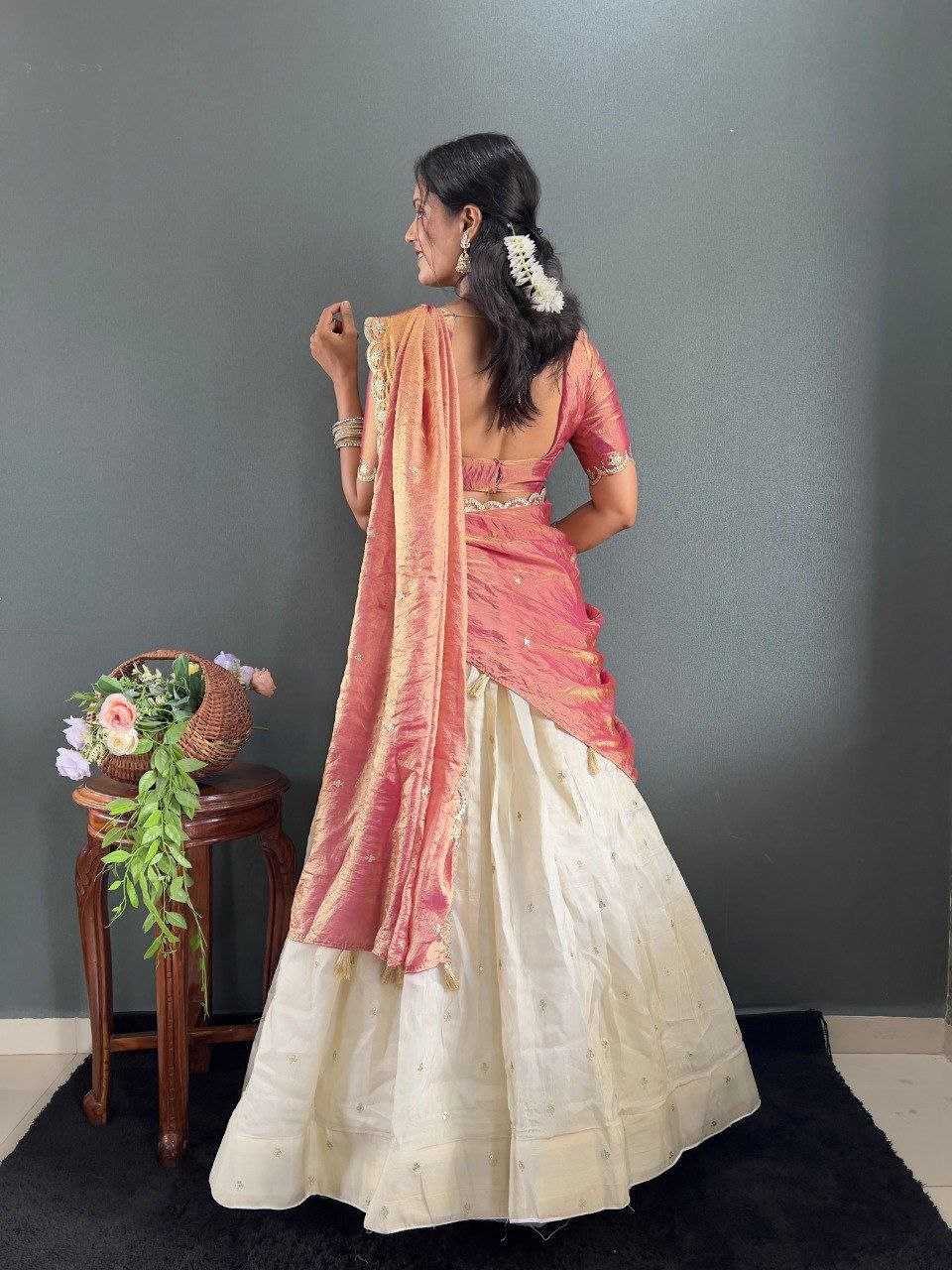 Ynf Tissue Silk KESH554 Kalini Lehengas Wholesale Embroidered Lehenga Manufacturer