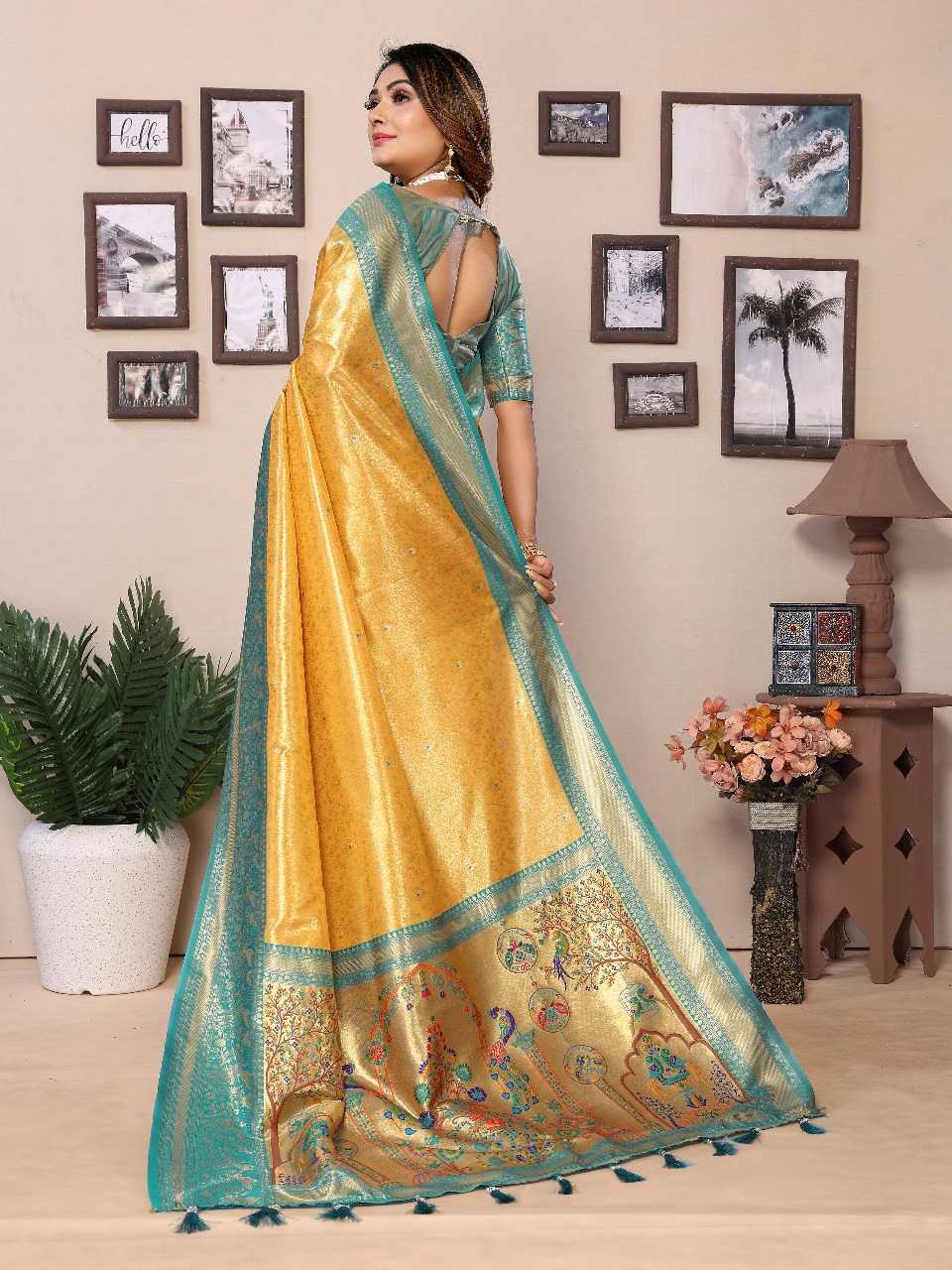 Ynf Tissue Silk RIN144 Vantara Silk Sarees Wholesale Banarasi Silk Sarees Designer Silk Sarees Silk Sarees For Weddings Manufacturer
