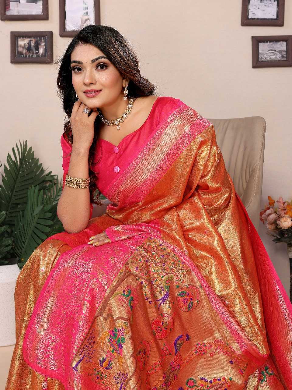 Ynf Tissue Silk RIN144 Vantara Silk Sarees Wholesale Banarasi Silk Sarees Designer Silk Sarees Silk Sarees For Weddings Manufacturer