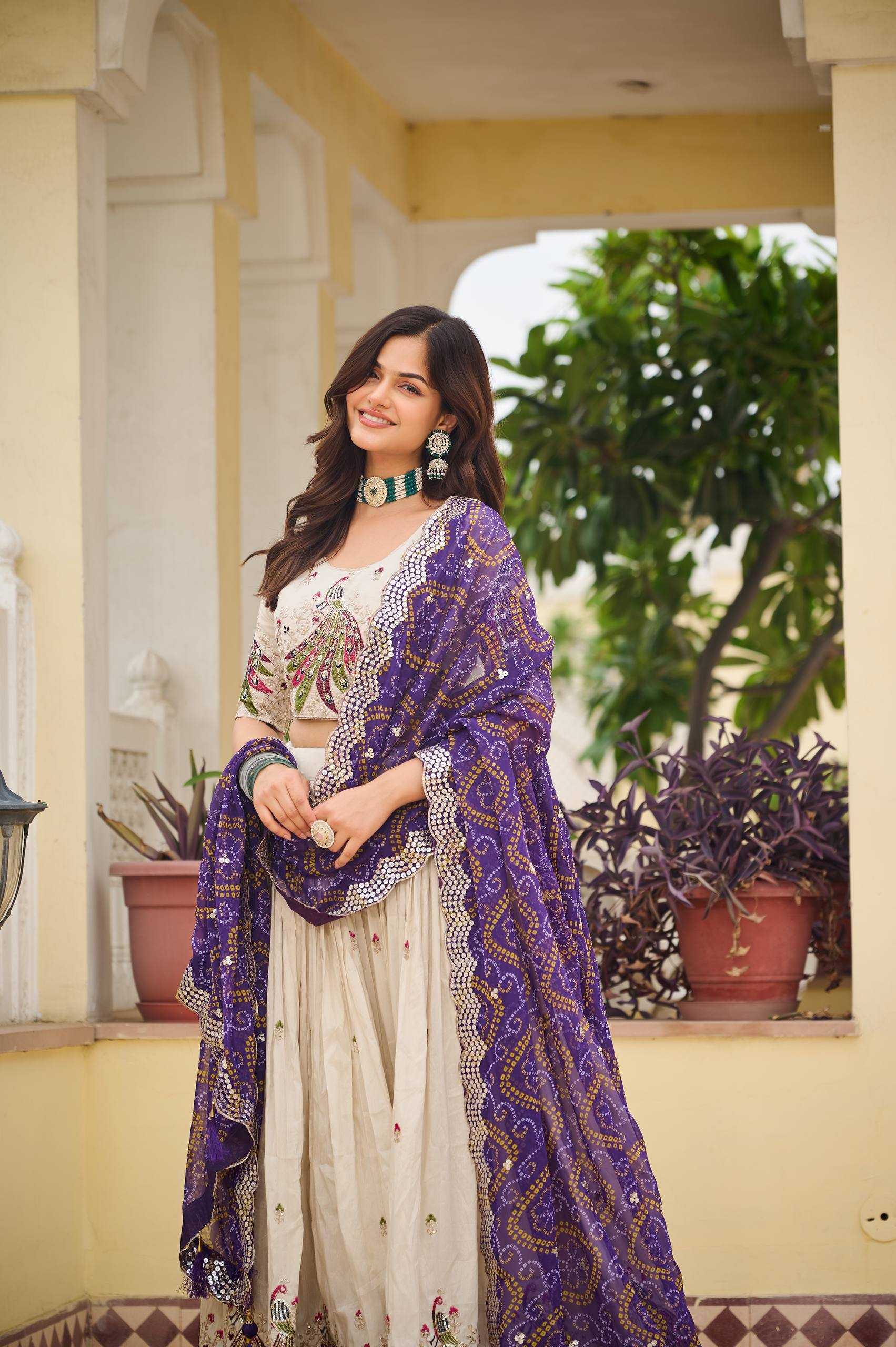 Ynf Tissue Silk RIN197 3083 Lehengas Wholesale Designer Lehenga Silk Lehenga Wedding Lehenga Manufacturer