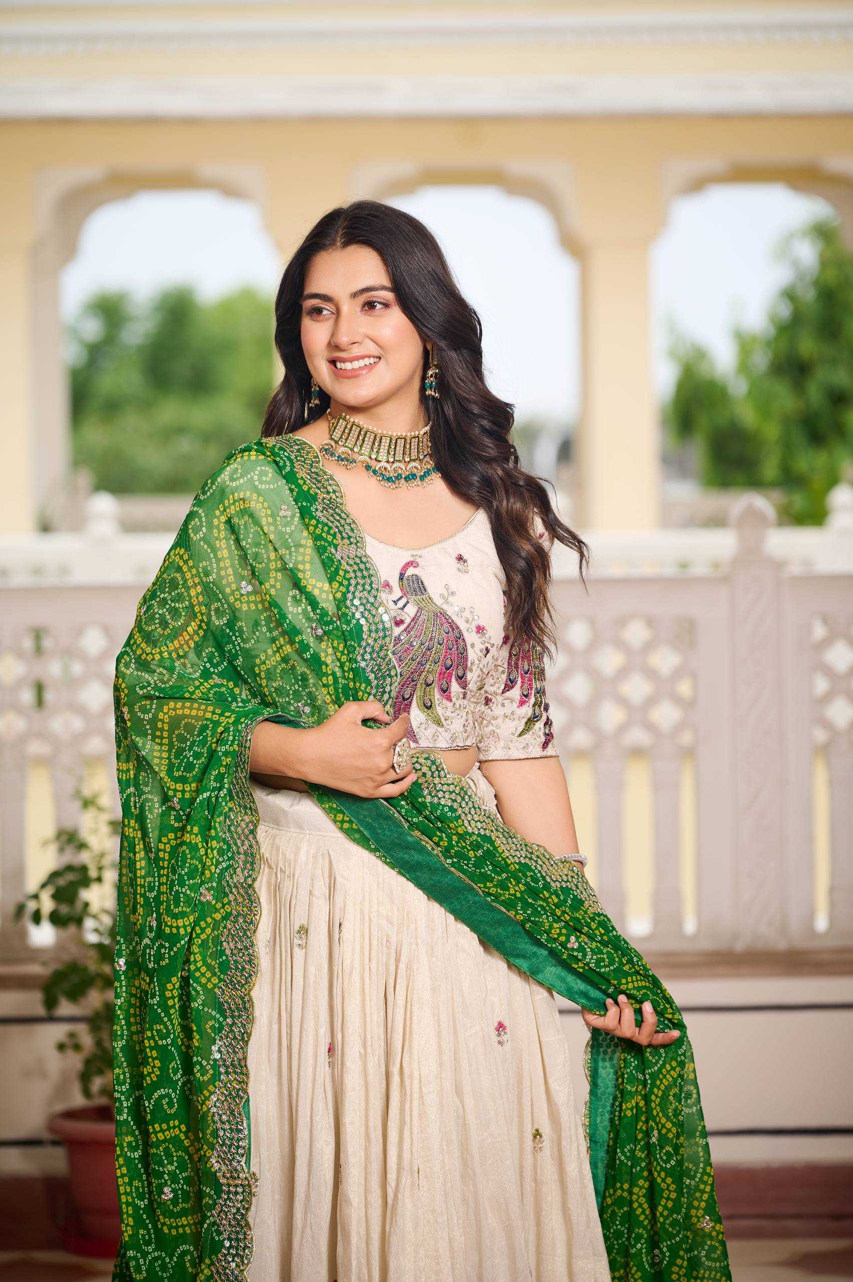 Ynf Tissue Silk RIN197 3083 Lehengas Wholesale Designer Lehenga Silk Lehenga Wedding Lehenga Manufacturer