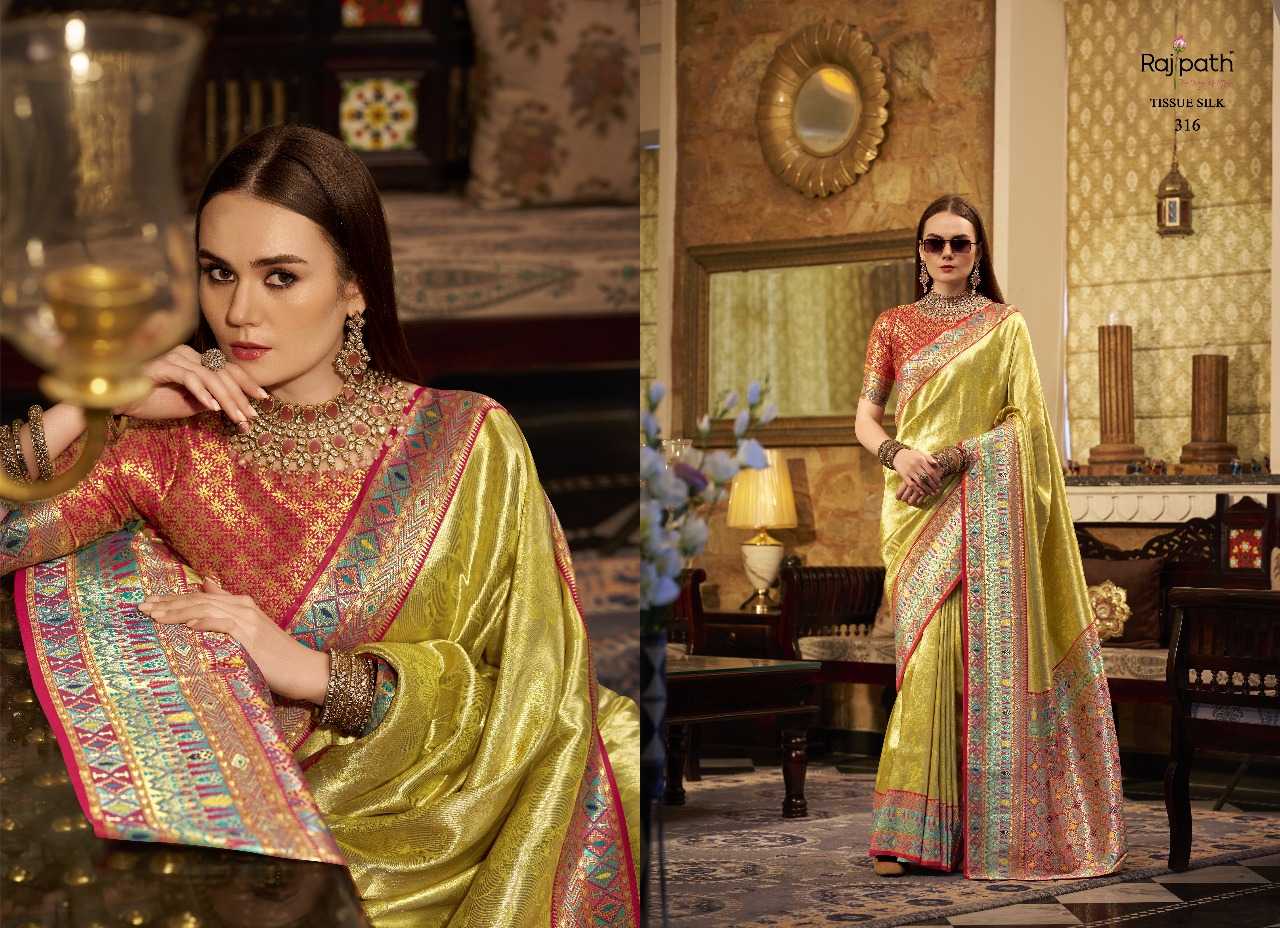 Ynf Tissue Silk RIN197 3129 Silk Sarees Wholesale Party Wear Silk Sarees Designer Silk Sarees Fancy Silk Sarees Manufacturer