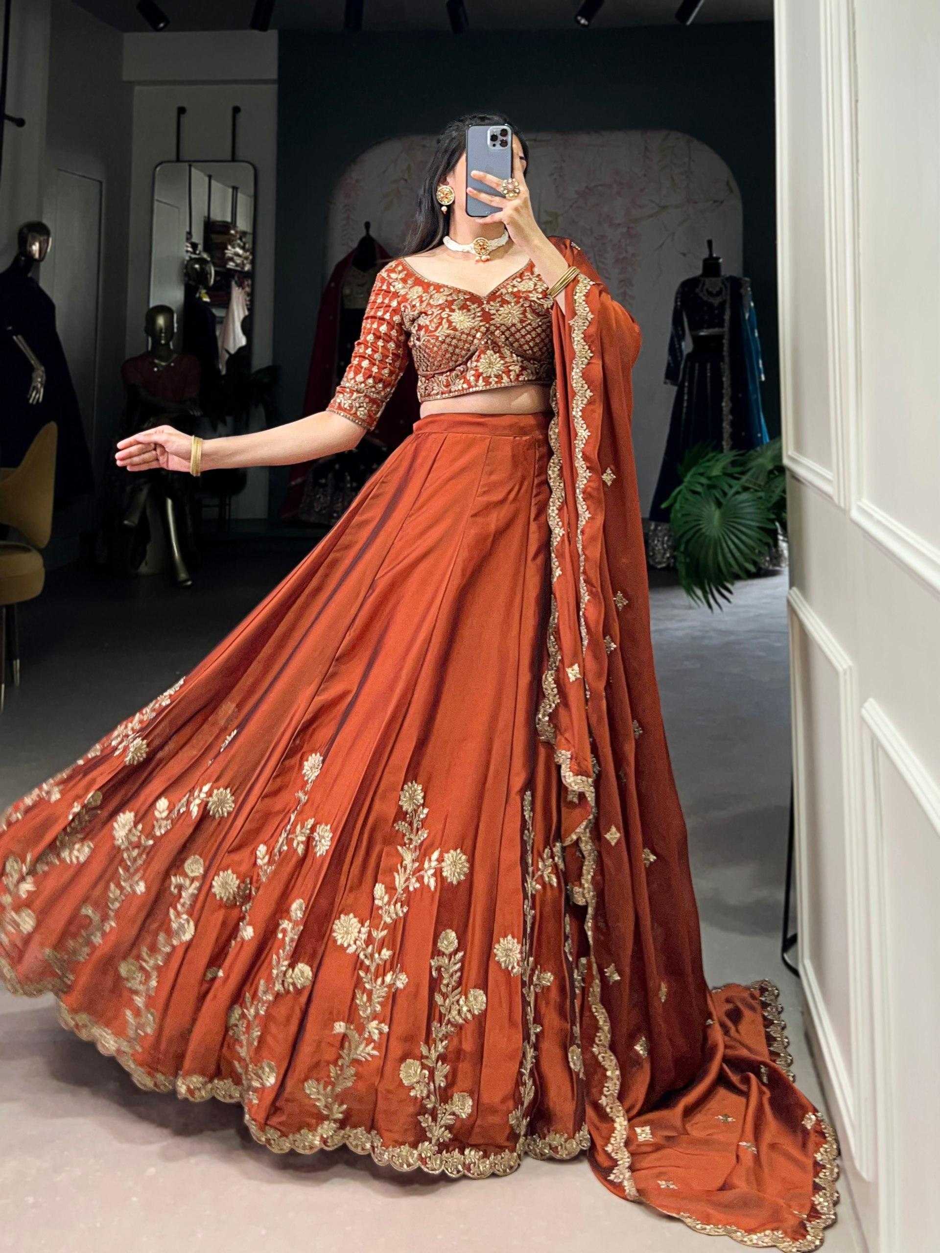 Ynf Tussar Silk KESH134 1427 Lehengas Wholesale Designer Lehenga Fancy Lehenga Traditional Lehenga Manufacturer