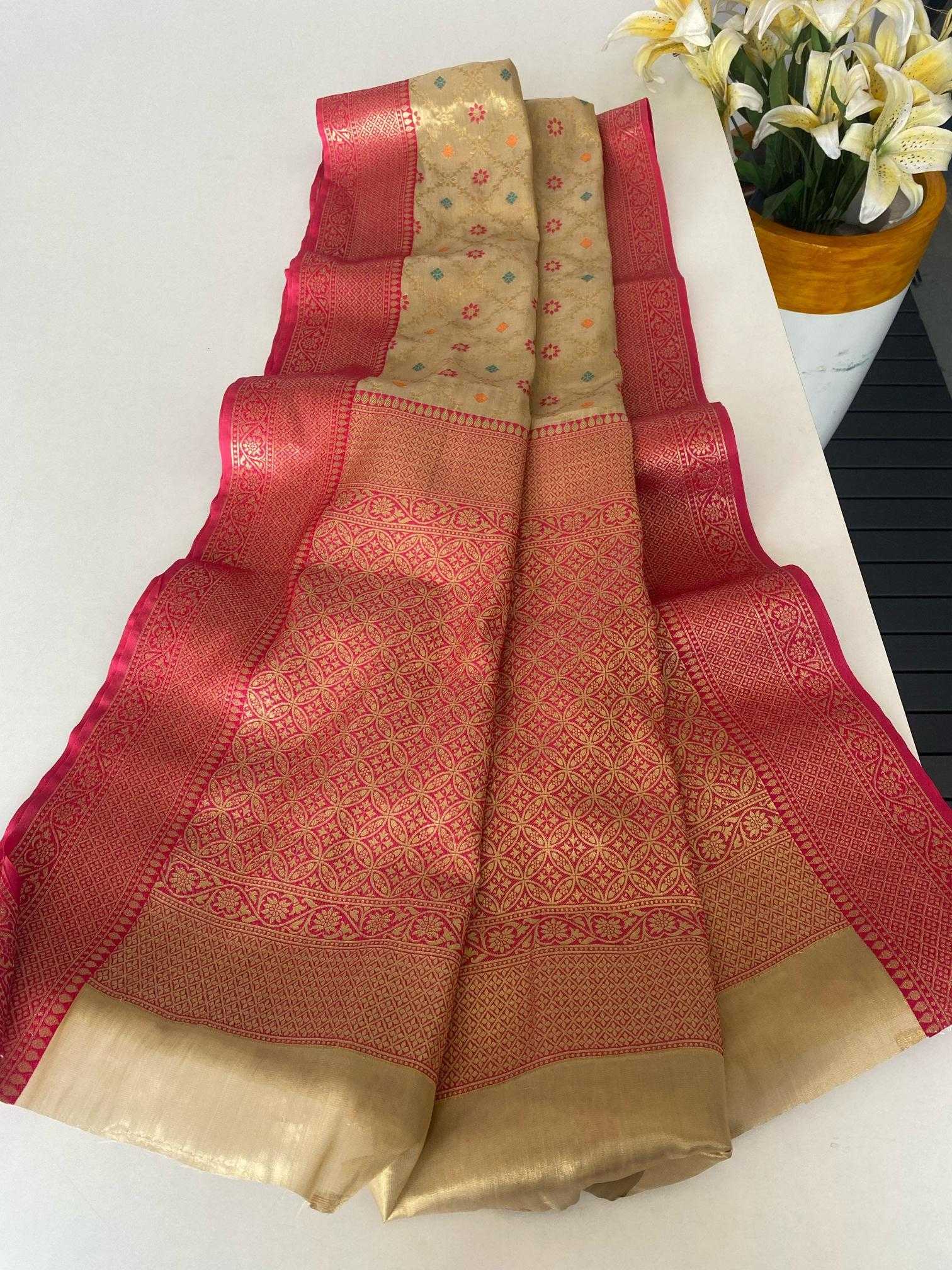 Ynf Tussar Silk KESH249 SHREYA Silk Sarees Wholesale Tussar Silk Sarees Zari Border Silk Sarees Silk Sarees For Weddings Manufacturer
