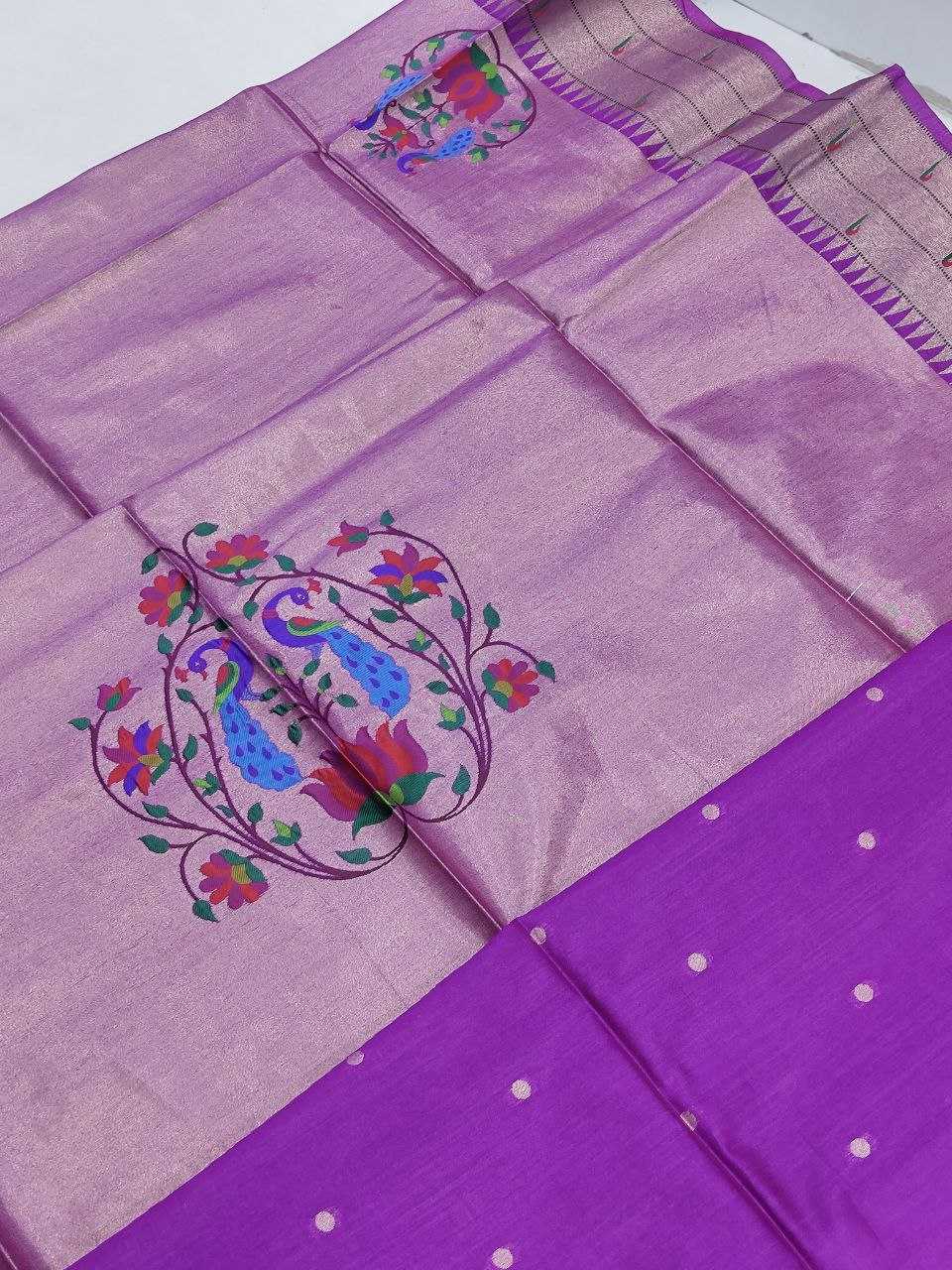 Ynf Tussar Silk KESH505 Antarang Paithani Sarees Wholesale Designer Sarees Party Wear Sarees Traditional Sarees Manufacturer
