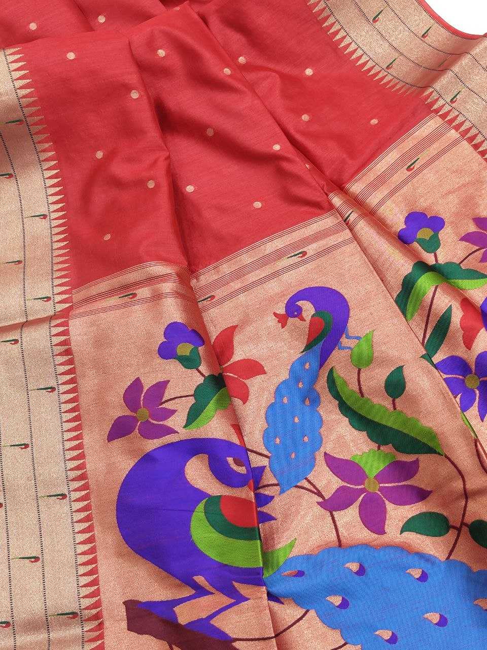 Ynf Tussar Silk KESH505 Antarang Paithani Sarees Wholesale Designer Sarees Party Wear Sarees Traditional Sarees Manufacturer