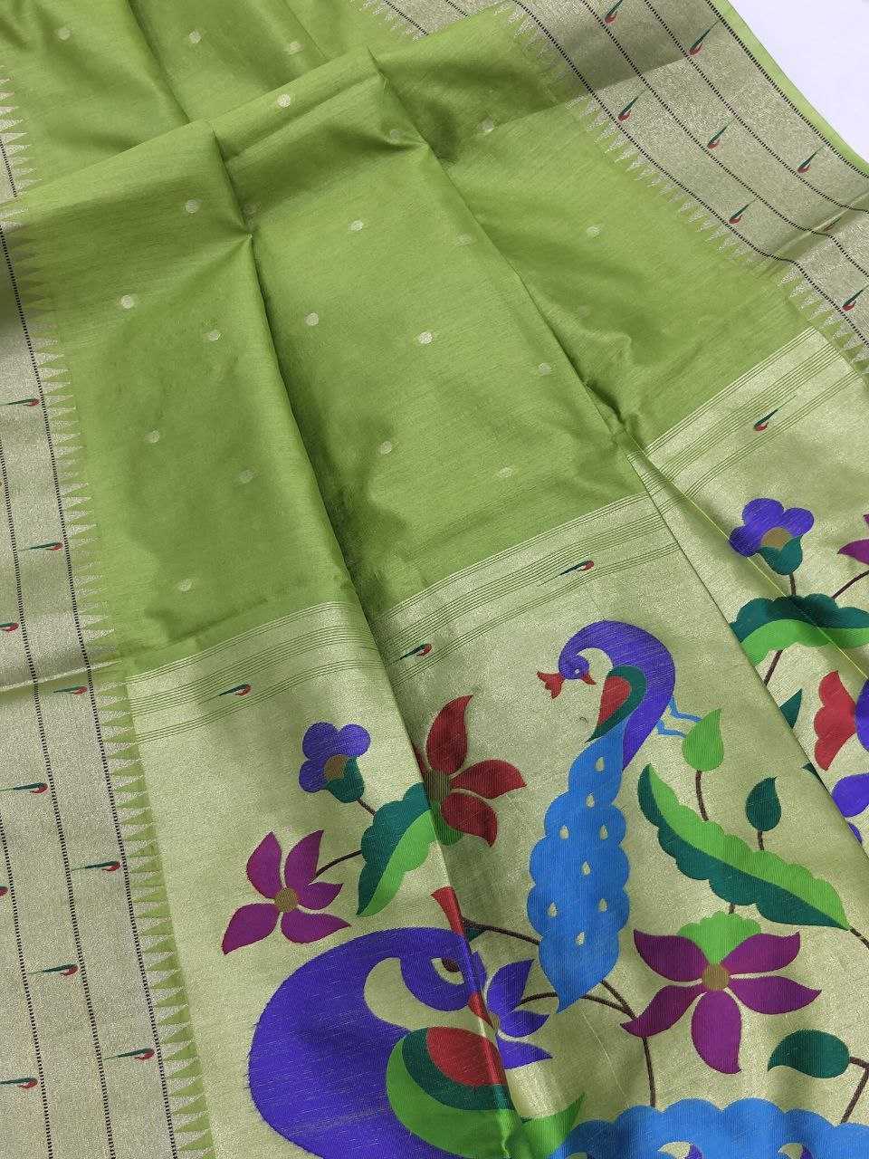 Ynf Tussar Silk KESH505 Antarang Paithani Sarees Wholesale Designer Sarees Party Wear Sarees Traditional Sarees Manufacturer