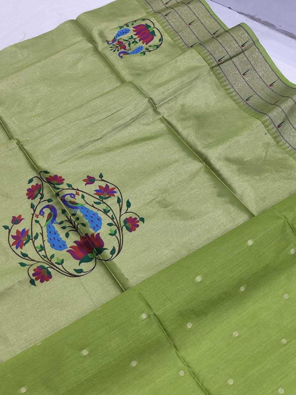 Ynf Tussar Silk KESH505 Antarang Paithani Sarees Wholesale Designer Sarees Party Wear Sarees Traditional Sarees Manufacturer