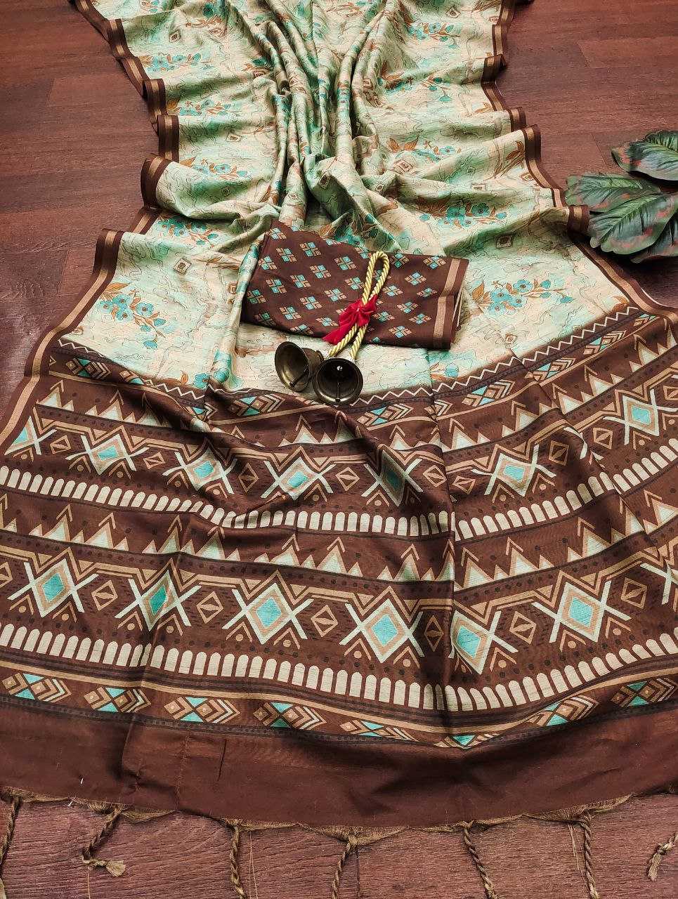 Ynf Tussar Silk KESH505 MONIKA 103 Sarees Wedding Collections Festive Collections Wholesale Printed Sarees Zari Border Sarees Tussar Sarees Manufacturer