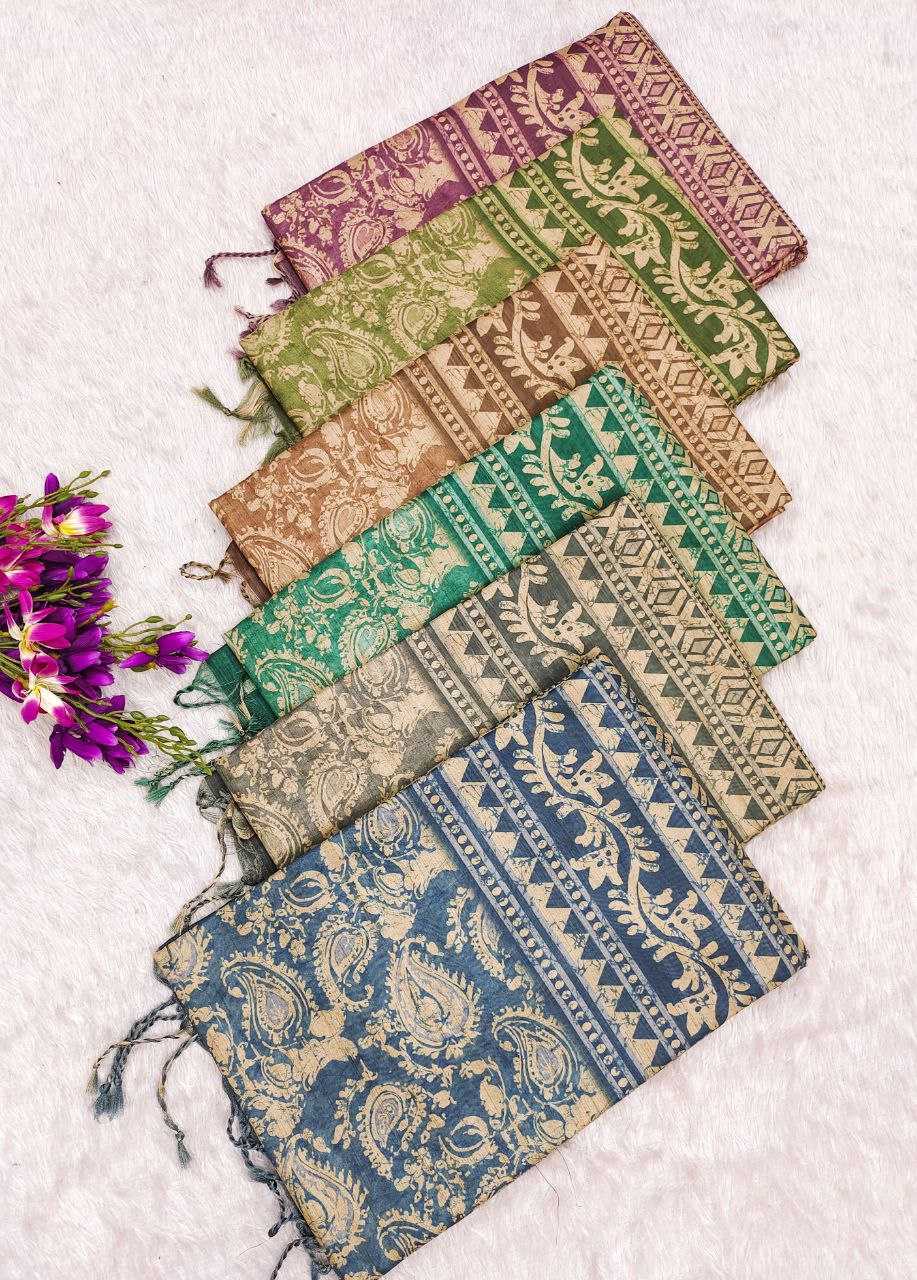 Ynf Tussar Silk KESH505 MONIKA KERI Sarees Wedding Collections Festive Collections Wholesale Block Print Sarees Zari Border Sarees Silk Sarees Manufacturer