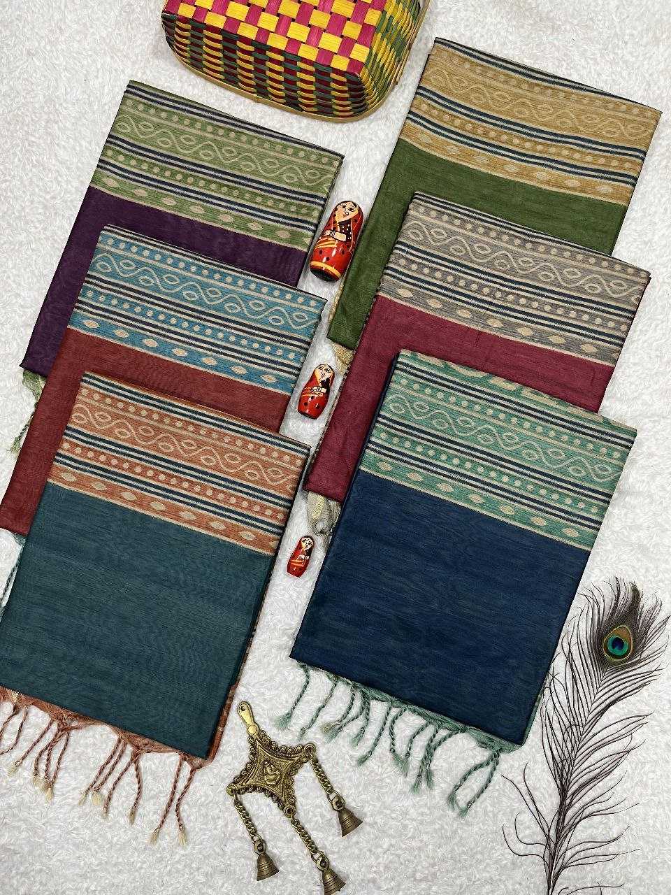 Ynf Tussar Silk KESH505 monika temple Sarees Wholesale Designer Sarees Party Wear Sarees Fancy Sarees Manufacturer