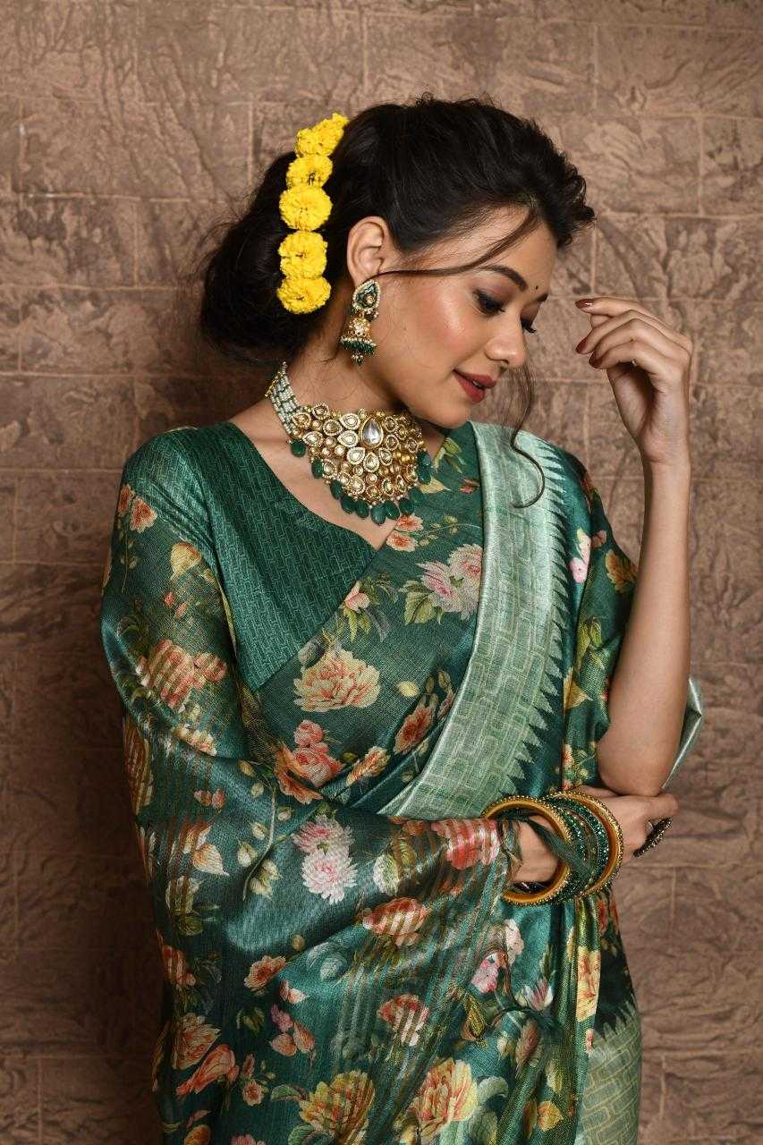 Ynf Tussar Silk KESH505 SONAL FLOWER Silk Sarees Wholesale Tussar Silk Sarees Manufacturer
