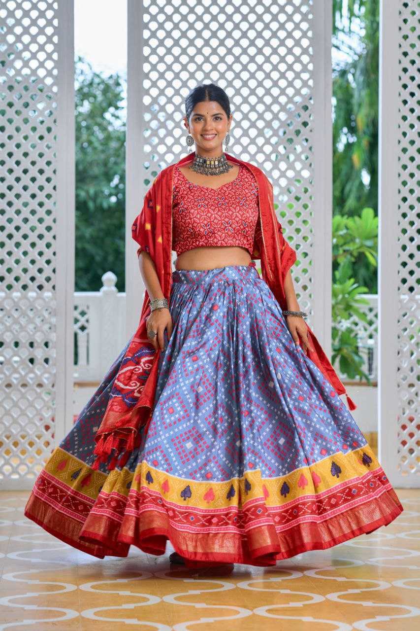 Ynf Tussar Silk KESH511 Amisha Festive Collections Wholesale Navratri Chaniya Choli Manufacturer