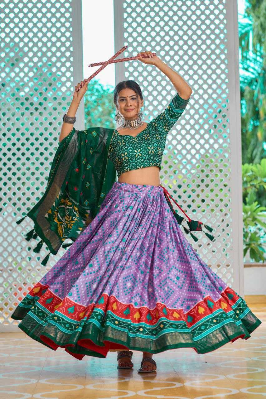 Ynf Tussar Silk KESH511 Amisha Festive Collections Wholesale Navratri Chaniya Choli Manufacturer