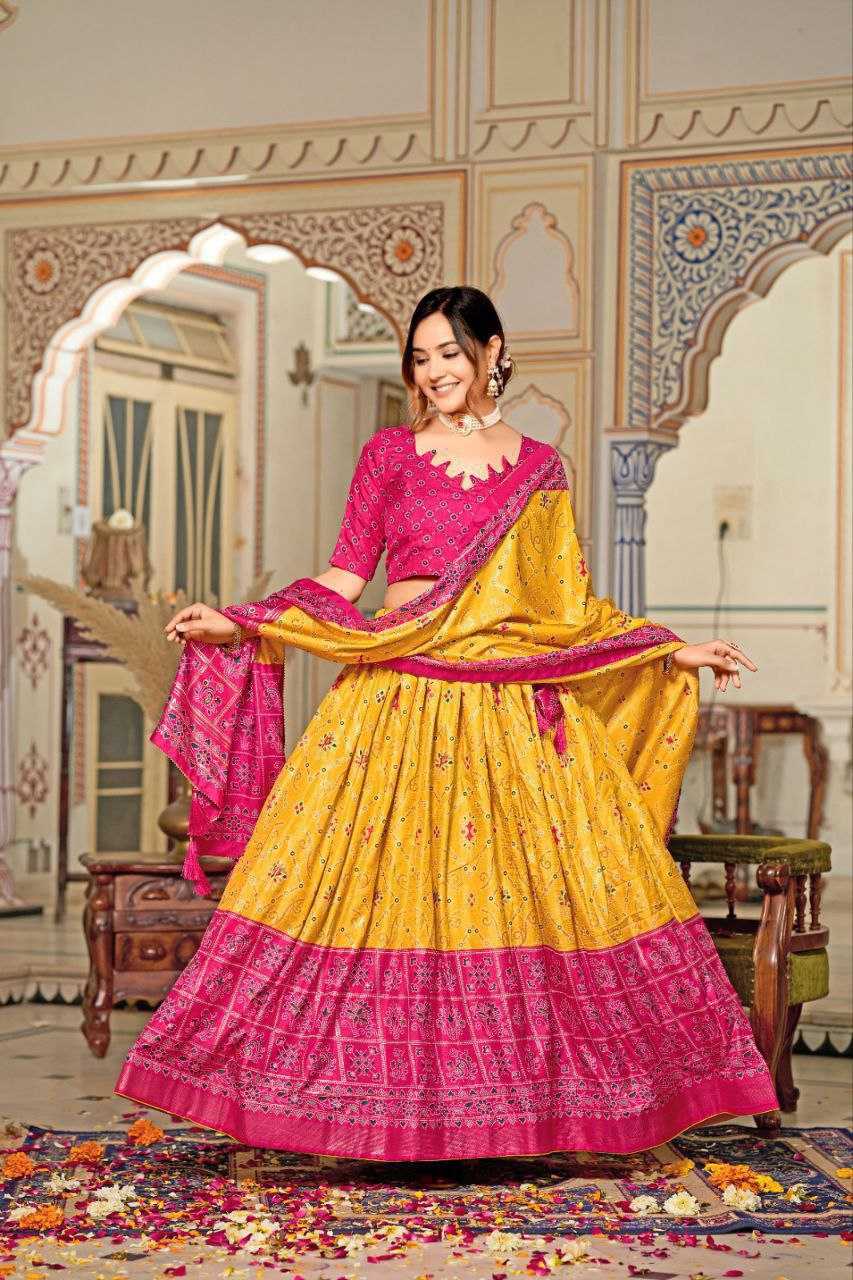 Ynf Tussar Silk KESH511 Maya Festive Collections Wholesale Navratri Chaniya Choli Manufacturer