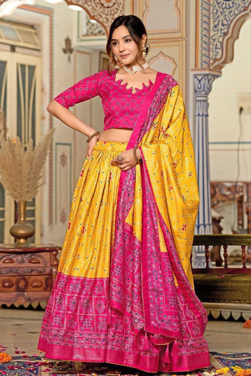 Ynf Tussar Silk KESH511 Maya Festive Collections Wholesale Navratri Chaniya Choli Manufacturer