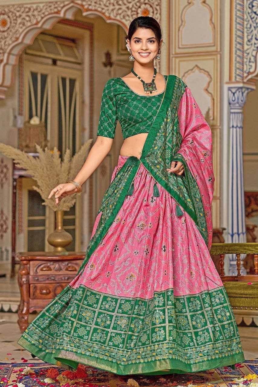 Ynf Tussar Silk KESH511 Maya Festive Collections Wholesale Navratri Chaniya Choli Manufacturer