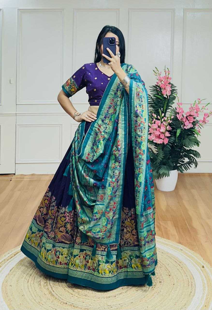 Ynf Tussar Silk KESH511 MAYURI Festive Collections Wholesale Navratri Chaniya Choli Manufacturer