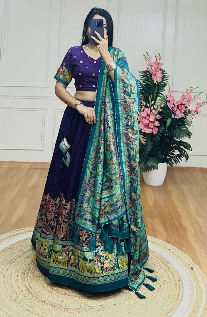 Ynf Tussar Silk KESH511 MAYURI Festive Collections Wholesale Navratri Chaniya Choli Manufacturer