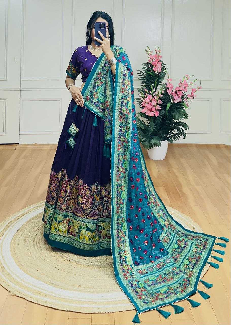 Ynf Tussar Silk KESH511 MAYURI Festive Collections Wholesale Navratri Chaniya Choli Manufacturer