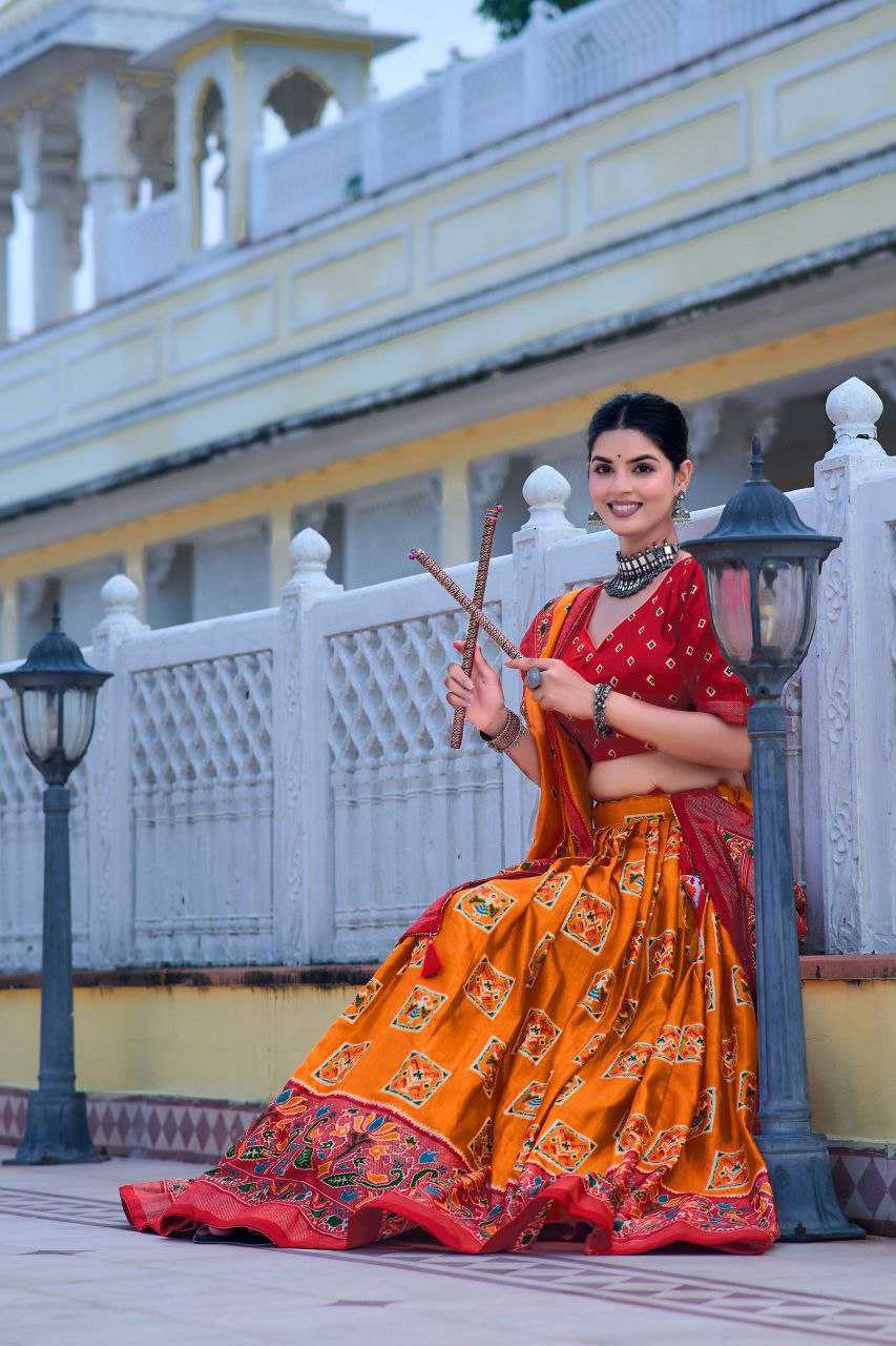 Ynf Tussar Silk KESH511 Mor Festive Collections Wholesale Navratri Chaniya Choli Manufacturer