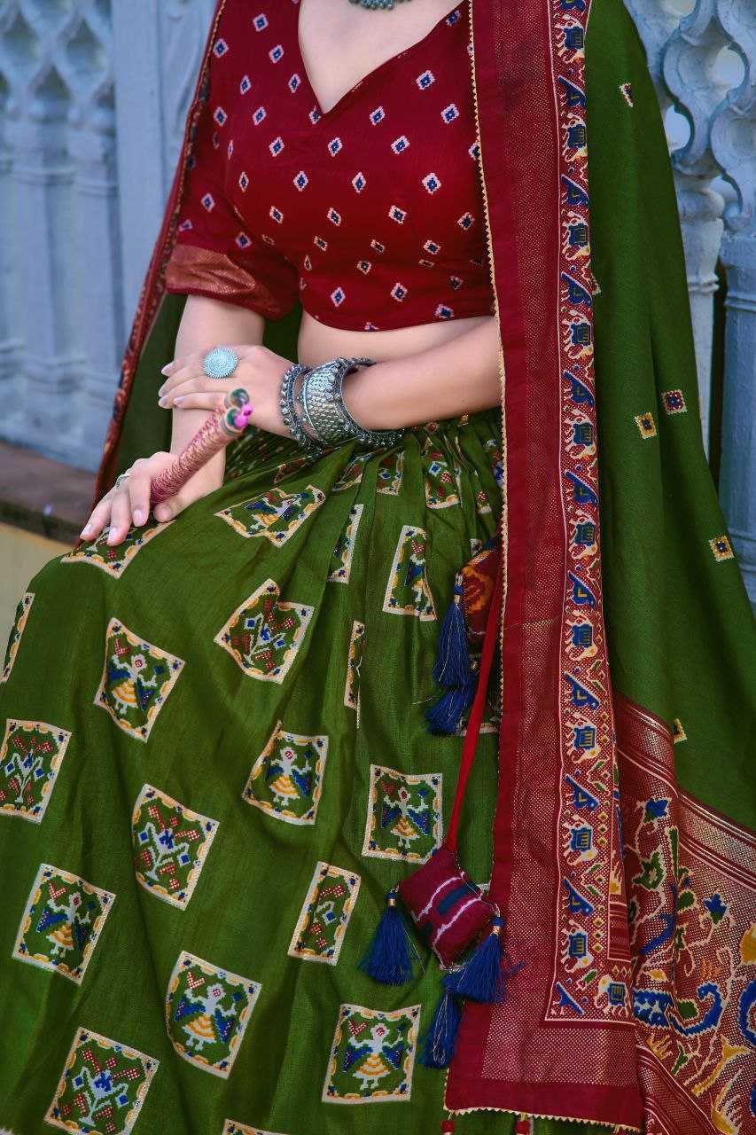 Ynf Tussar Silk KESH511 Mor Festive Collections Wholesale Navratri Chaniya Choli Manufacturer