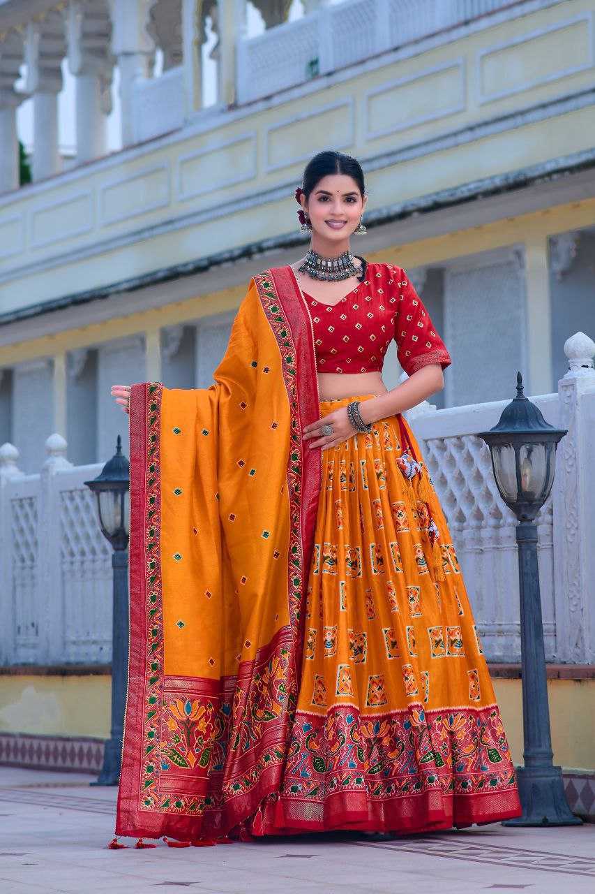 Ynf Tussar Silk KESH511 Mor Festive Collections Wholesale Navratri Chaniya Choli Manufacturer