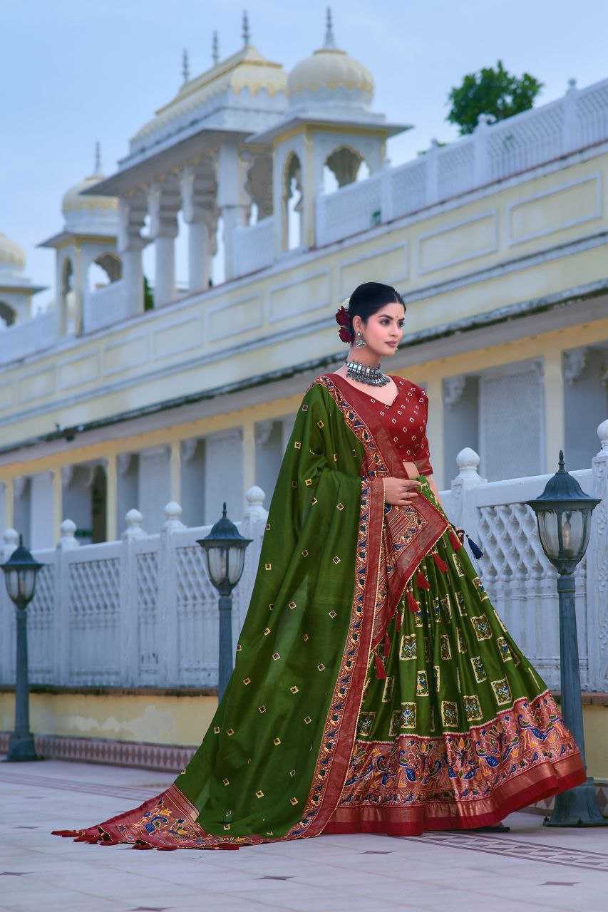 Ynf Tussar Silk KESH511 Mor Festive Collections Wholesale Navratri Chaniya Choli Manufacturer