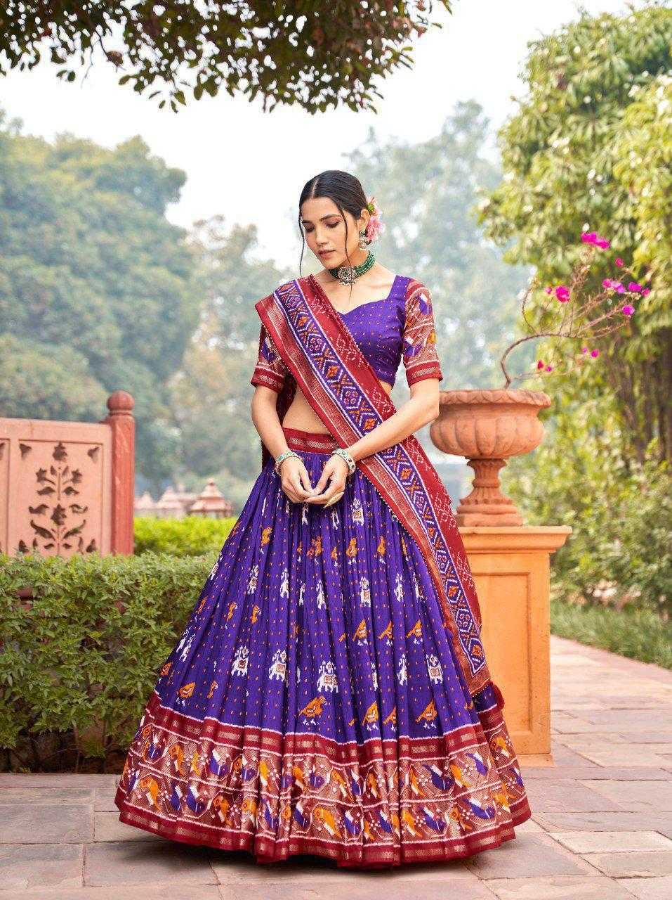 Ynf Tussar Silk KESH511 Panchi Lehengas Wholesale Designer Lehenga Traditional Lehenga Printed Lehenga Manufacturer