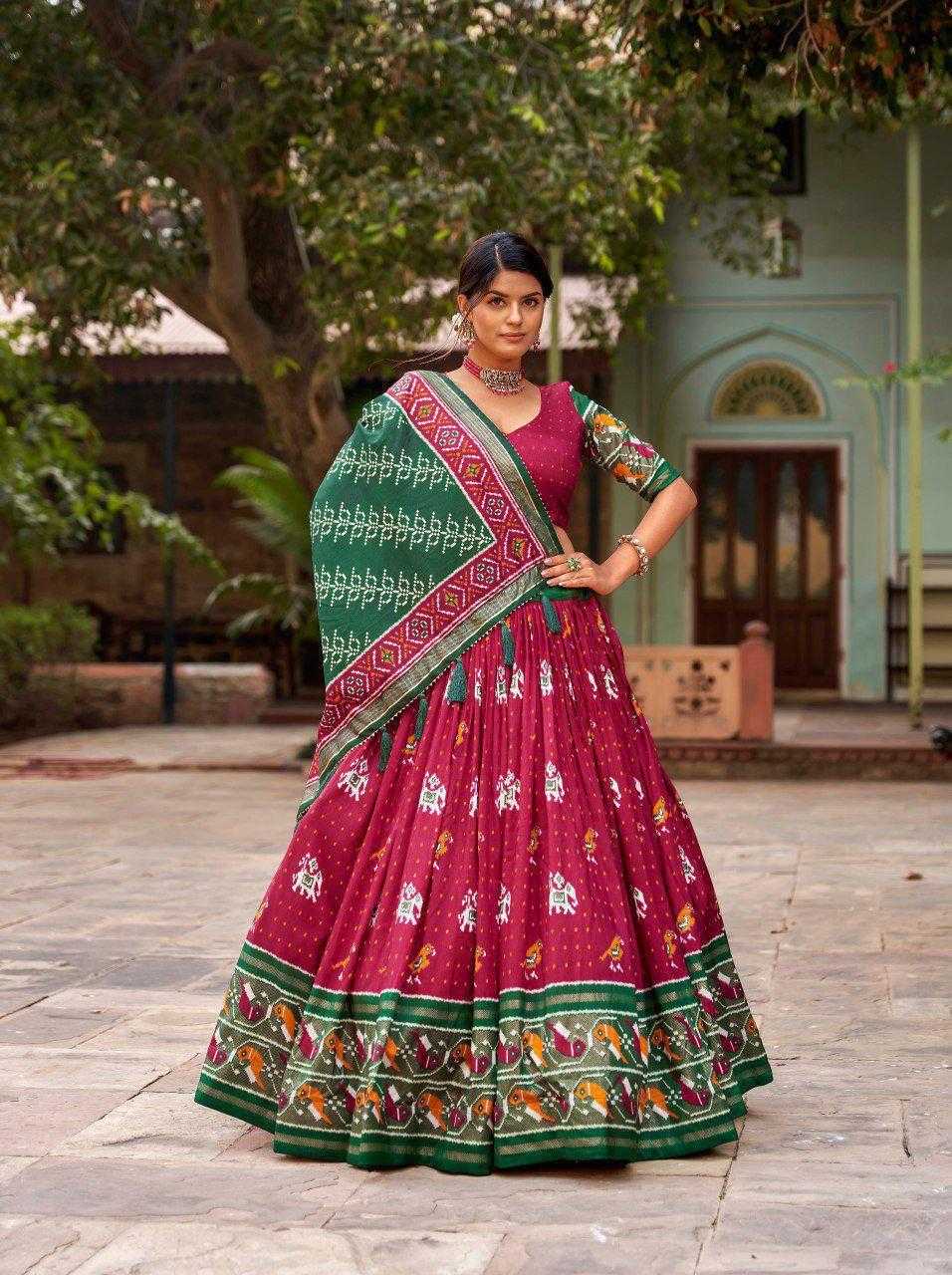 Ynf Tussar Silk KESH511 Panchi Lehengas Wholesale Designer Lehenga Traditional Lehenga Printed Lehenga Manufacturer