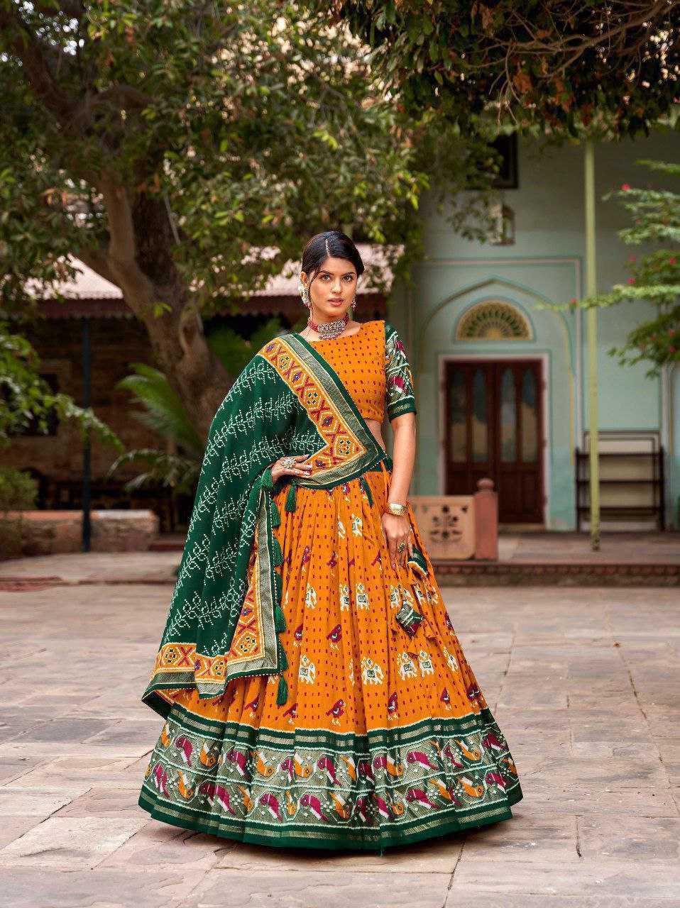 Ynf Tussar Silk KESH511 Panchi Lehengas Wholesale Traditional Lehenga Lehenga With Dupatta Lehenga With Blouse Manufacturer