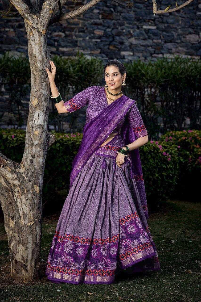 Ynf Tussar Silk KESH511 Tulsi Lehengas Wholesale Designer Lehenga Traditional Lehenga Printed Lehenga Manufacturer