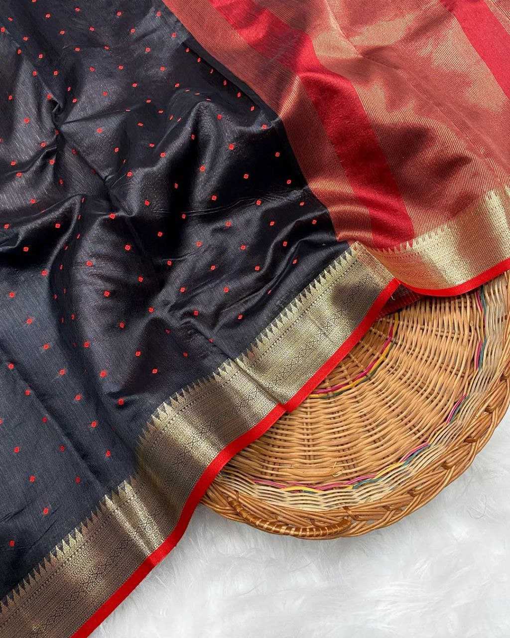 Ynf Tussar Silk KESH532 ELISHA TEMPLE 2 Sarees Wholesale Designer Sarees Party Wear Sarees Fancy Sarees Manufacturer