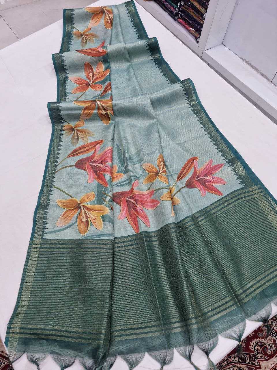 Ynf Tussar Silk KESH532 Maheshwari Sarees Wholesale Designer Sarees Party Wear Sarees Fancy Sarees Manufacturer
