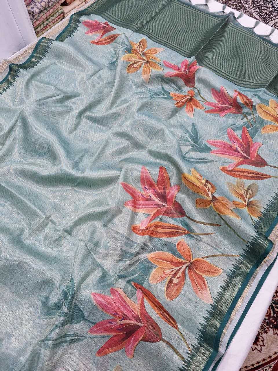 Ynf Tussar Silk KESH532 Maheshwari Sarees Wholesale Designer Sarees Party Wear Sarees Fancy Sarees Manufacturer