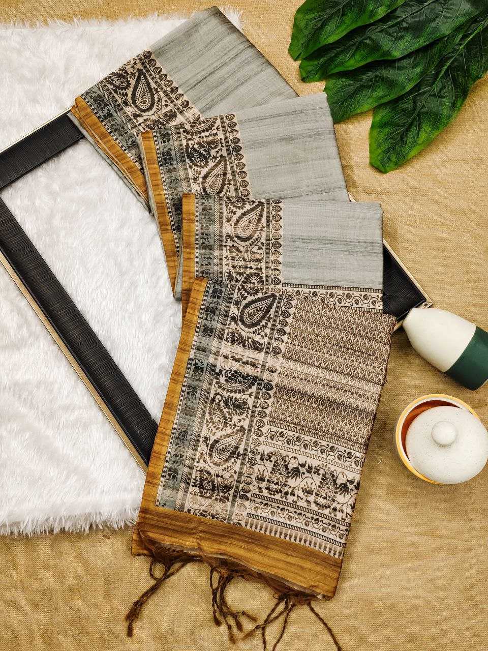 Ynf Tussar Silk KESH532 Yogita 101 Silk Sarees Wholesale Tussar Silk Sarees Traditional Silk Sarees Manufacturer