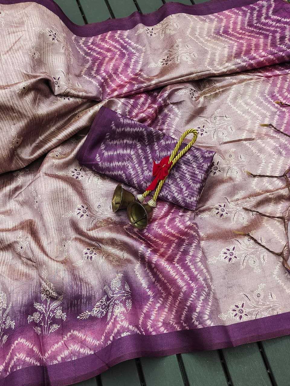 Ynf Tussar Silk KESH532 YOGITA 114 Sarees Wedding Collections Festive Collections Wholesale Floral Sarees Traditional Sarees Tussar Sarees Manufacturer