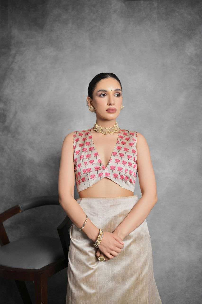 Ynf Tussar Silk KESH532 YOGITA LOTUS Silk Sarees Wholesale Tussar Silk Sarees Manufacturer