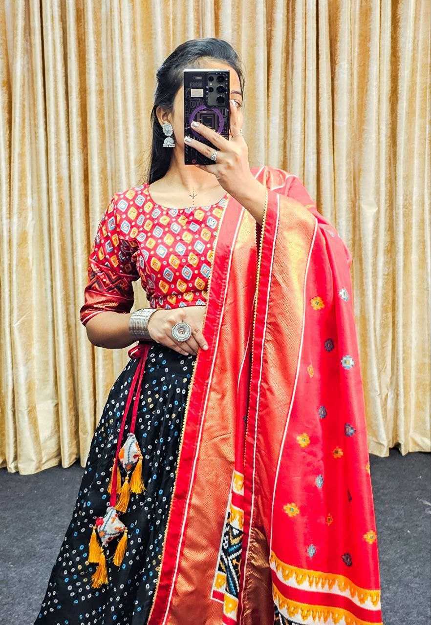 Ynf Tussar Silk RIN131 JANVI Lehengas Wedding Collections Festive Collections Wholesale Silk Lehenga Printed Lehenga Designer Lehenga Choli Manufacturer