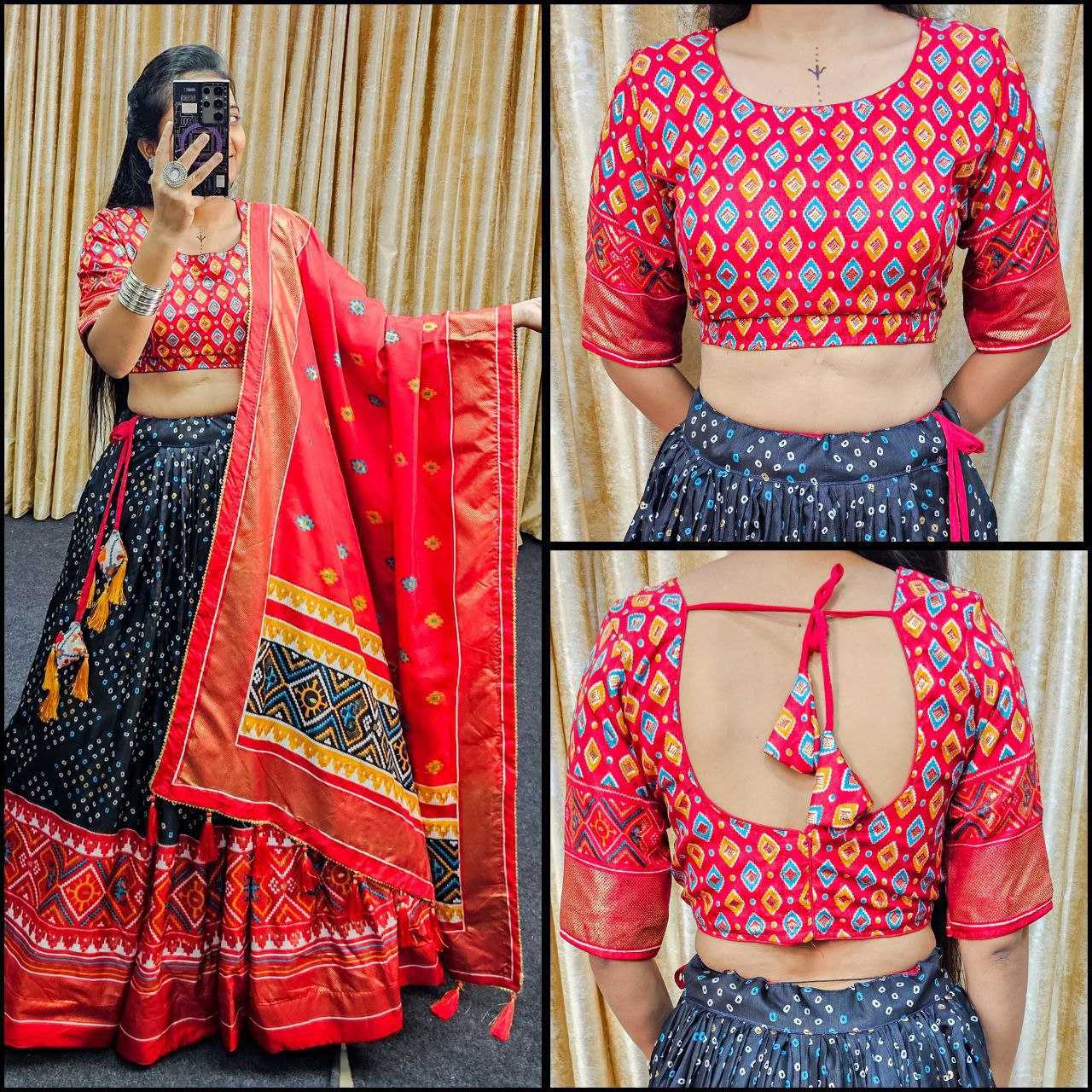 Ynf Tussar Silk RIN131 JANVI Lehengas Wedding Collections Festive Collections Wholesale Silk Lehenga Printed Lehenga Designer Lehenga Choli Manufacturer