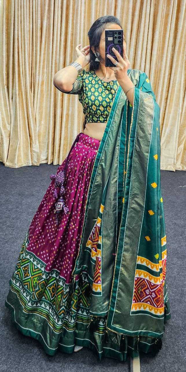 Ynf Tussar Silk RIN131 JANVI Lehengas Wedding Collections Festive Collections Wholesale Silk Lehenga Printed Lehenga Designer Lehenga Choli Manufacturer
