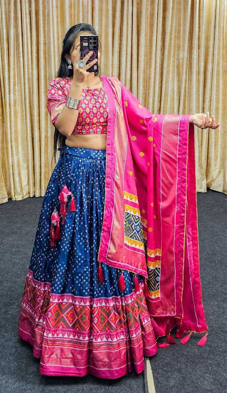 Ynf Tussar Silk RIN131 JANVI Lehengas Wedding Collections Festive Collections Wholesale Silk Lehenga Printed Lehenga Designer Lehenga Choli Manufacturer