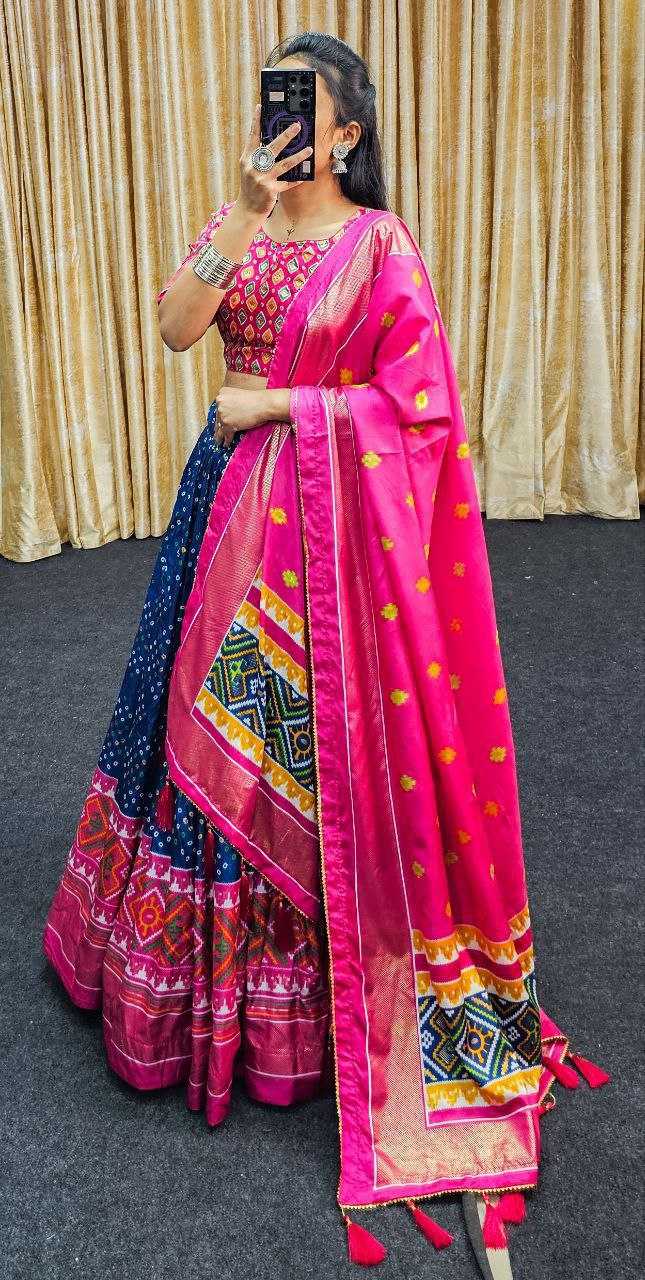 Ynf Tussar Silk RIN131 JANVI Lehengas Wedding Collections Festive Collections Wholesale Silk Lehenga Printed Lehenga Designer Lehenga Choli Manufacturer