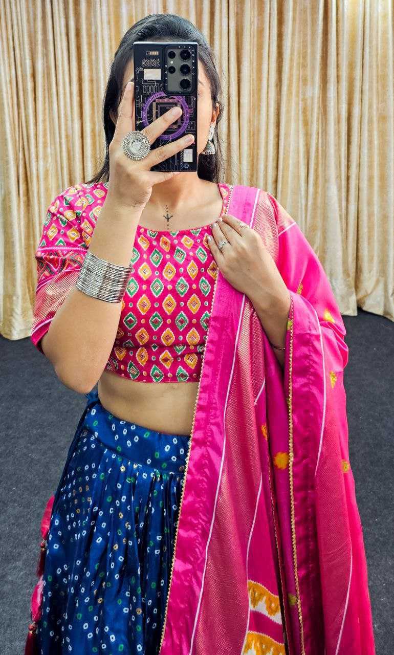 Ynf Tussar Silk RIN131 JANVI Lehengas Wedding Collections Festive Collections Wholesale Silk Lehenga Printed Lehenga Designer Lehenga Choli Manufacturer