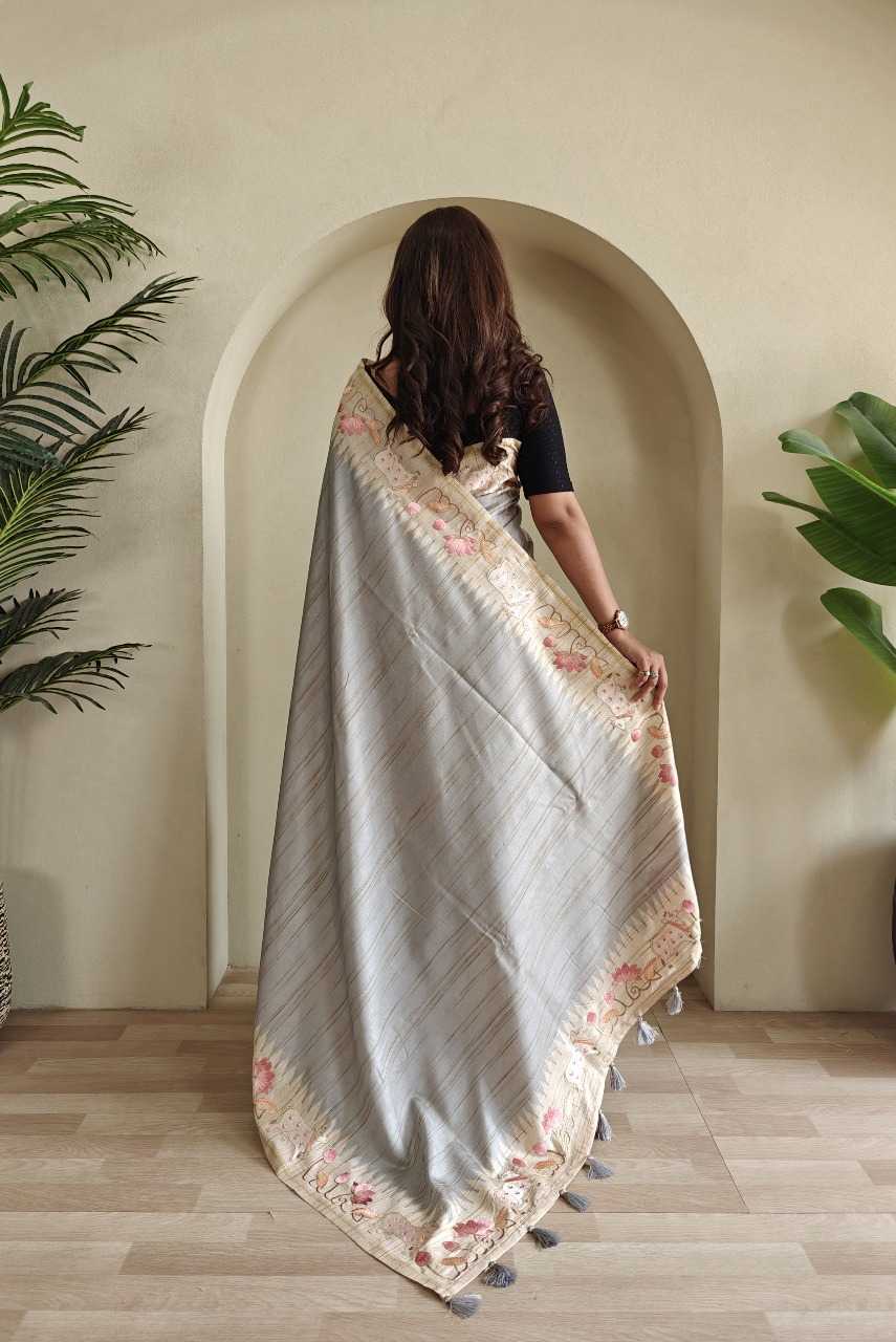 Ynf Tussar Silk RIN197 3014 Sarees Wholesale Designer Sarees Fancy Sarees Bridal Sarees Manufacturer